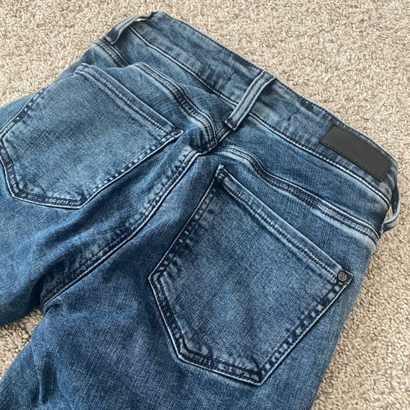 MAVI Gold Icon TESS Twisted Midrise Skinny Stretch Ankle Jeans size 24 - Picture 8 of 16